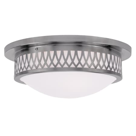 A large image of the Livex Lighting 7353 Brushed Nickel