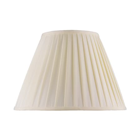 A large image of the Livex Lighting S517 Off White Shantung Silk Pleat Empire Shade