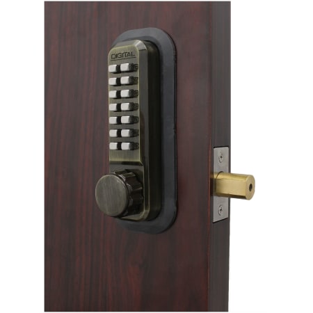 A large image of the Lockey 2210 Antique Brass