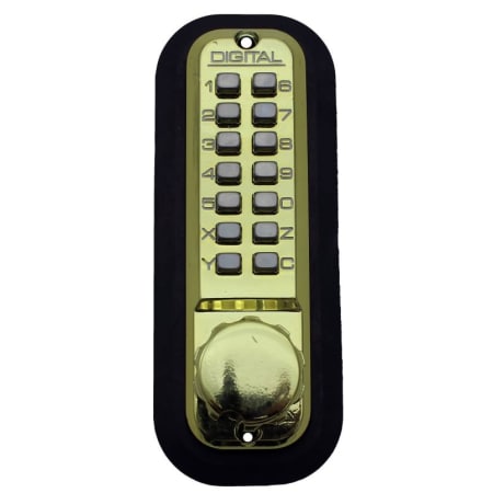A large image of the Lockey 2210DC Bright Brass