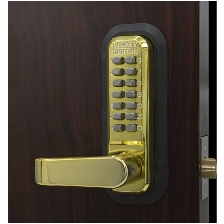 A large image of the Lockey 2835 Bright Brass