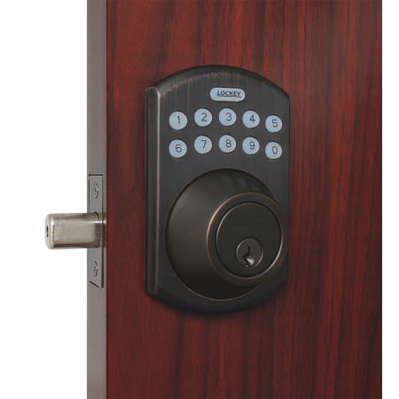 A large image of the Lockey E-915 Oil Rubbed Bronze