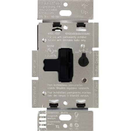 A large image of the Lutron AYCL-253P Black