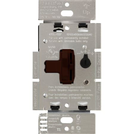 A large image of the Lutron AYCL-253P Brown