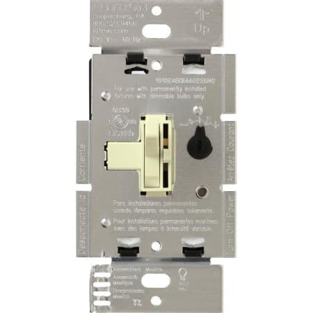 A large image of the Lutron AYLV-600P Almond