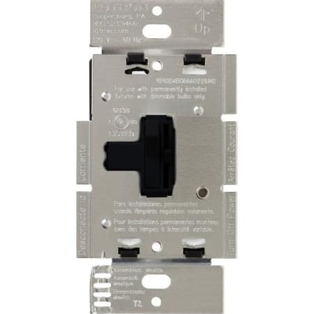 A large image of the Lutron AYLV-603P Black