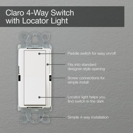 A large image of the Lutron CA-4PSNL Alternate Image