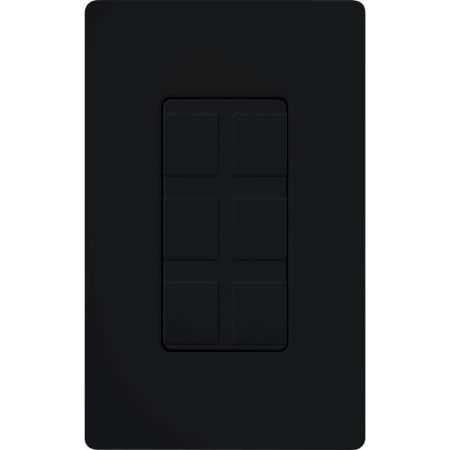A large image of the Lutron CA-6PF Black