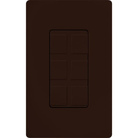 A large image of the Lutron CA-6PF Brown