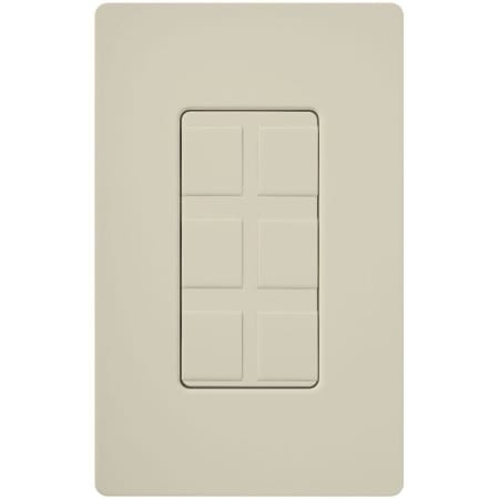 A large image of the Lutron CA-6PF Ivory