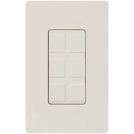 A large image of the Lutron CA-6PF Light Almond
