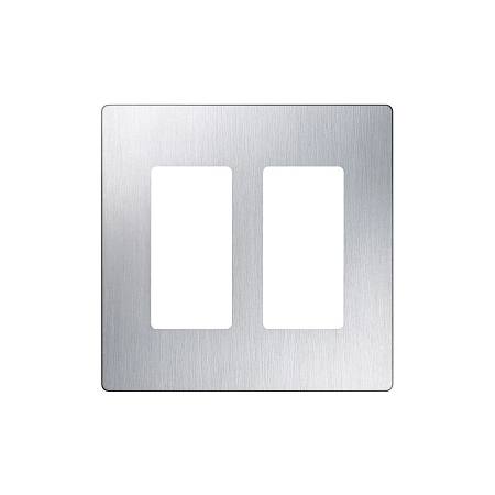 A large image of the Lutron CW-2 Stainless Steel