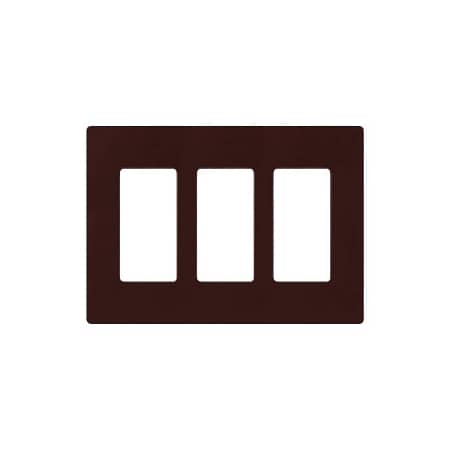 A large image of the Lutron CW-3 Brown