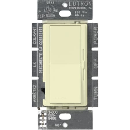 A large image of the Lutron DV-10P Almond