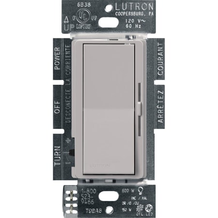 A large image of the Lutron DVCL-153P Gray