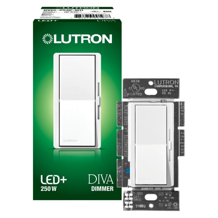 A large image of the Lutron DVCL-153P White