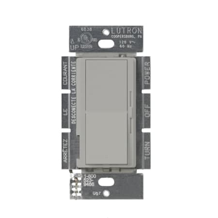 A large image of the Lutron DVELV-303P Gray