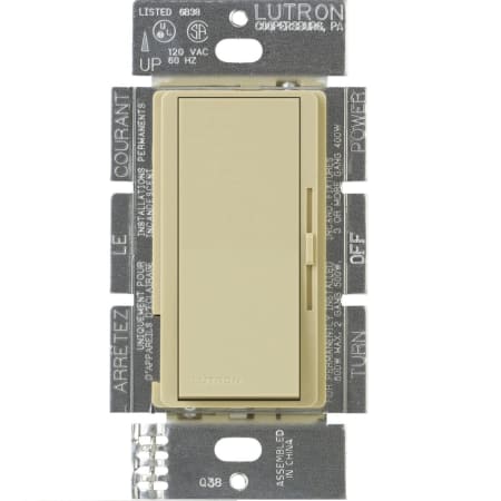 A large image of the Lutron DVELV-303P Ivory