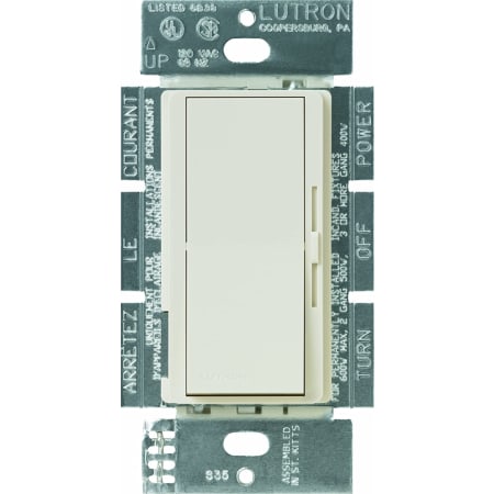 A large image of the Lutron DVELV-303P Light Almond