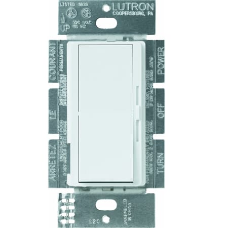 A large image of the Lutron DVELV-303P White