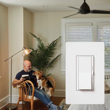 A large image of the Lutron DVFSQ-F Alternate Image