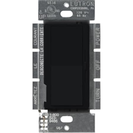 A large image of the Lutron DVFSQ-F Black