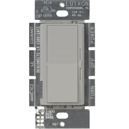 A large image of the Lutron DVFSQ-F Gray