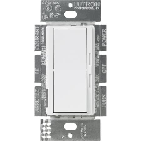A large image of the Lutron DVFSQ-F White