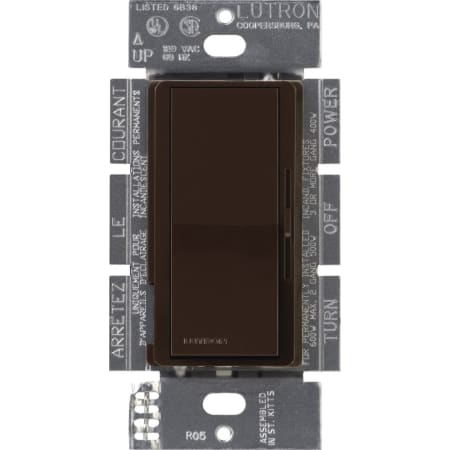 A large image of the Lutron DVLV-10P Brown