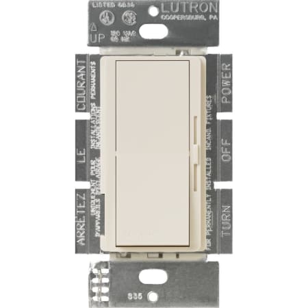 A large image of the Lutron DVLV-600P Light Almond