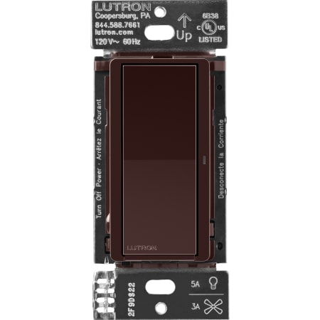 A large image of the Lutron DVRF-5NS Brown