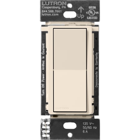 A large image of the Lutron DVRF-AS Light Almond