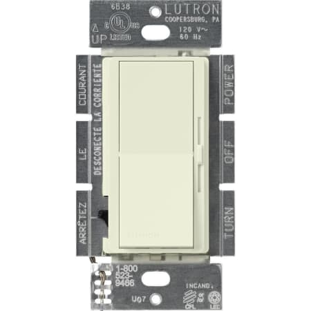 A large image of the Lutron DVSCCL-253P Biscuit
