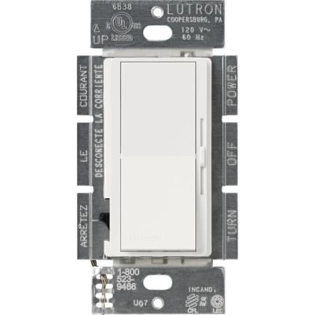 A large image of the Lutron DVSCCL-253P Snow