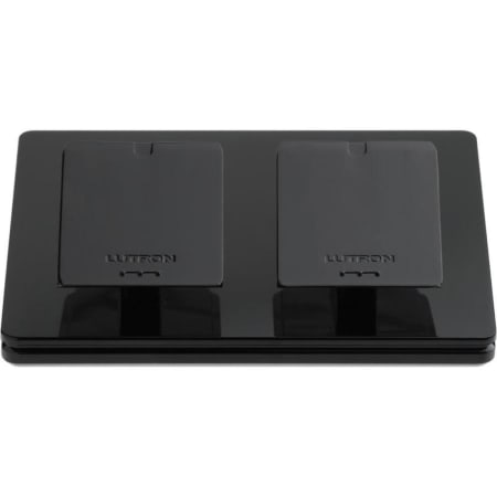 A large image of the Lutron L-PED2 Black