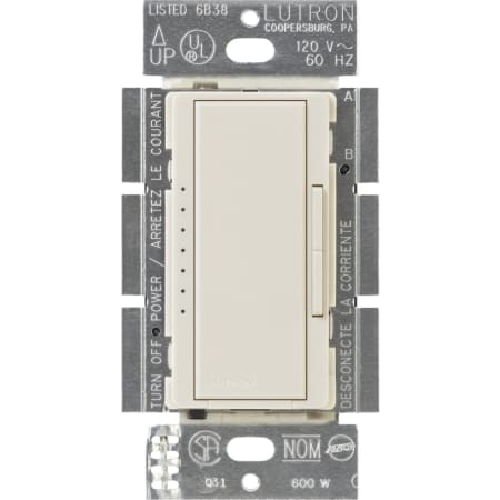 A large image of the Lutron MA-1000 Light Almond