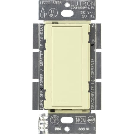 A large image of the Lutron MA-AS Almond