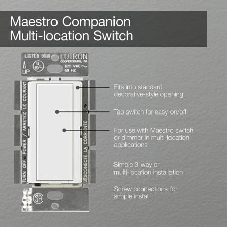 A large image of the Lutron MA-AS Alternate Image