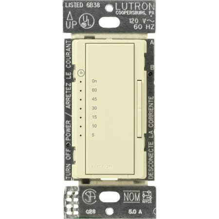 A large image of the Lutron MA-T51MN Almond