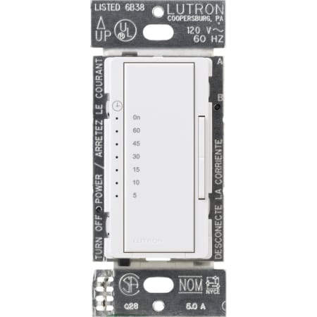 A large image of the Lutron MA-T51MN White