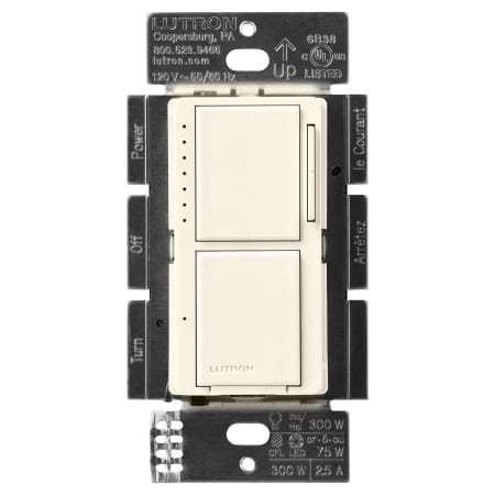 A large image of the Lutron MACL-L3S25 Biscuit