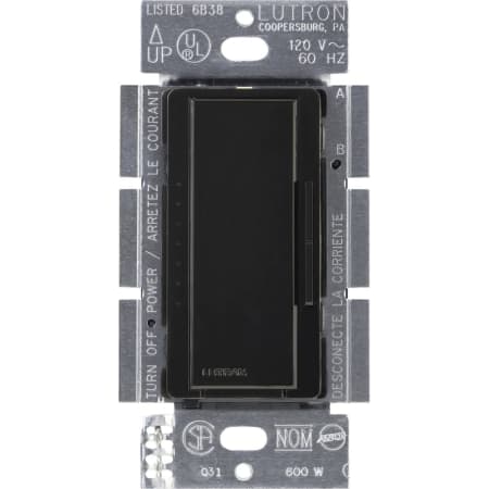 A large image of the Lutron MAELV-600 Black