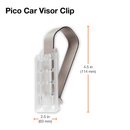 A large image of the Lutron PICO-CAR-CLIP Alternate Image