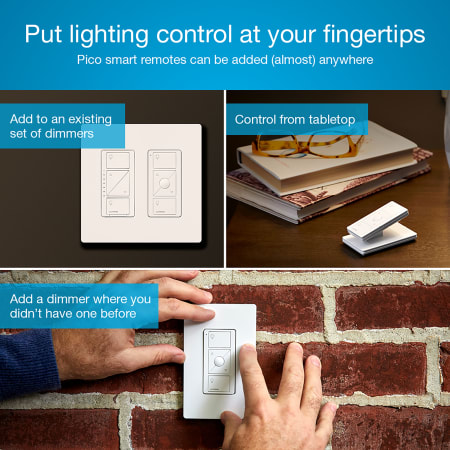 A large image of the Lutron PJ2-WALL-WH-L01 Alternate Image