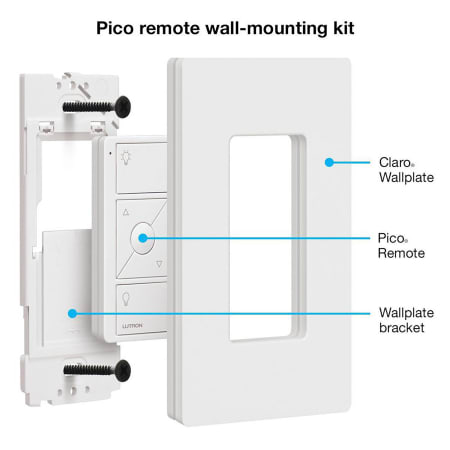 A large image of the Lutron PJ2-WALL-WH-L01 Alternate Image