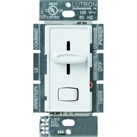 A large image of the Lutron S-103P White