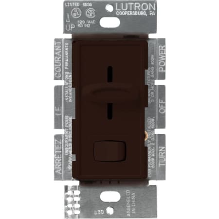 A large image of the Lutron S-10P Brown