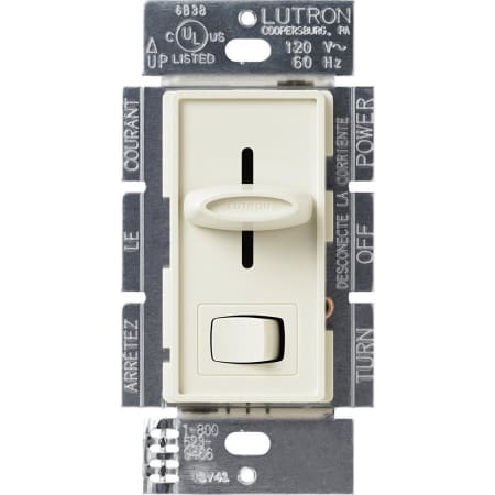 A large image of the Lutron S-10P Light Almond