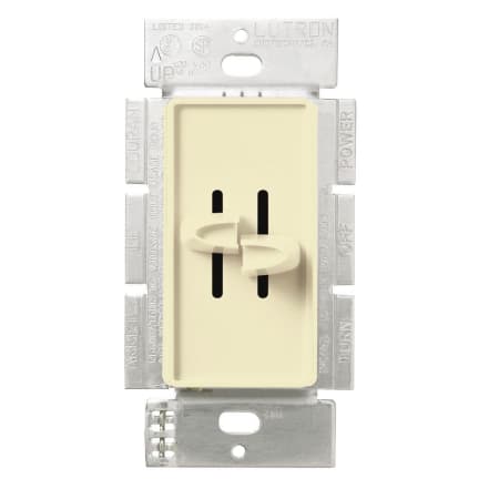 A large image of the Lutron S2-L Almond