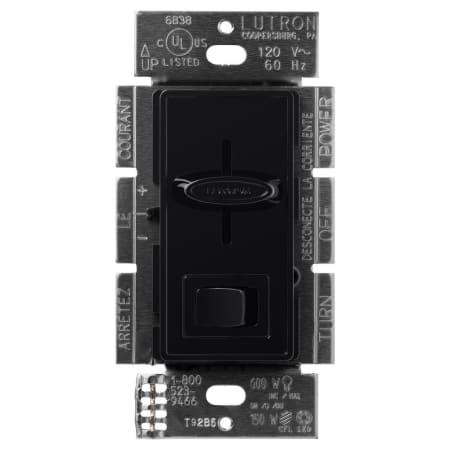 A large image of the Lutron SCL-153P Black